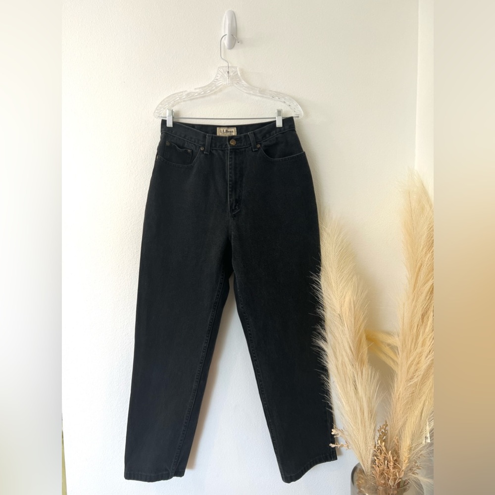Vintage LL Bean Women’s Straight Leg High Waisted Jeans